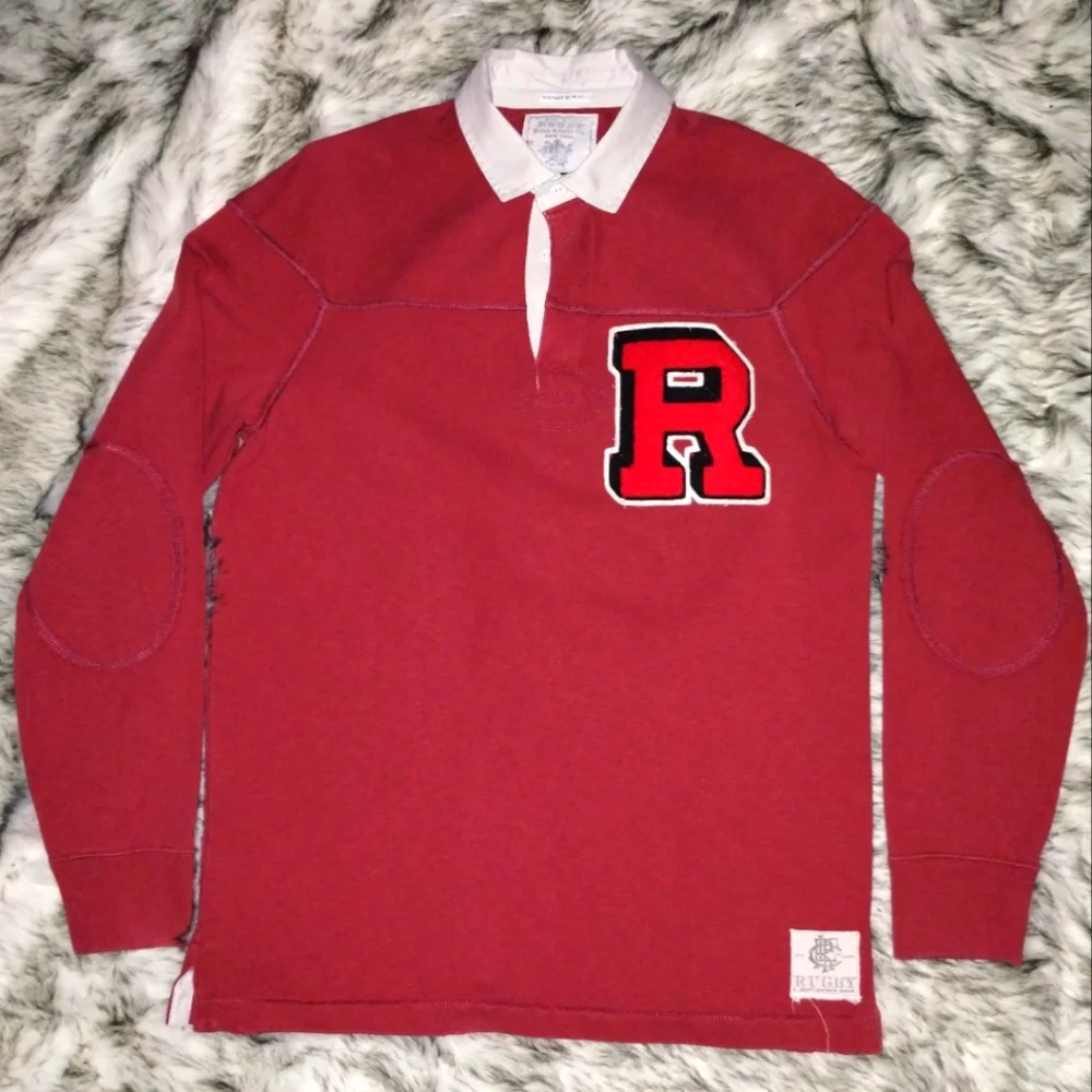 🔥Vtg Rugby RRL polo - Picture 1 of 9